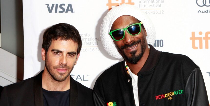 Eli Roth e Snoop Dogg. Crédito: Todd Oren/Getty Images.