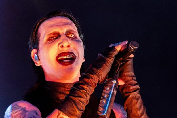 Marilyn Manson. Crédito: Gary Miller/Getty Images.