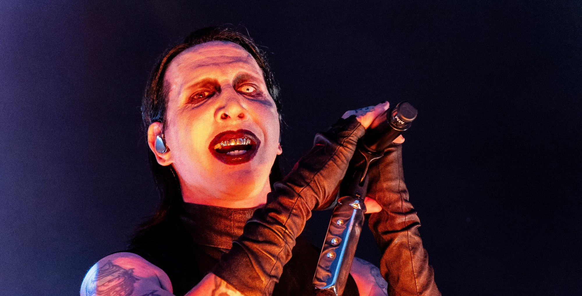 Marilyn Manson. Crédito: Gary Miller/Getty Images.