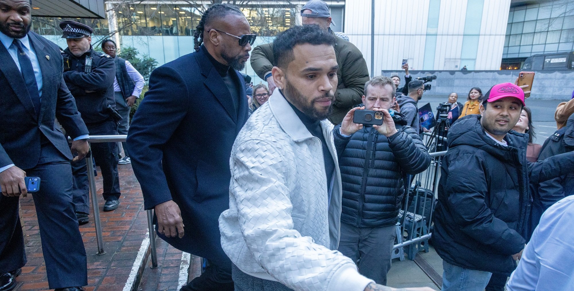 Chris Brown. Crédito: Ilyas Tayfun Salci/Anadolu via Getty Images.