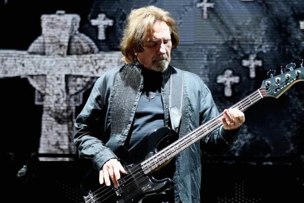 Geezer Butler. Crédito: Frazer Harrison/Getty Images/ABA.