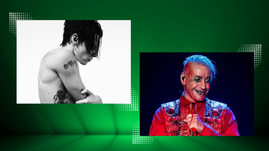 Yungblud / Till Lindermann. Crédito: Reprodução.