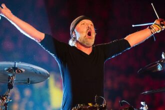 Lars Ulrich / Metallica. Crédito: Reprodução.