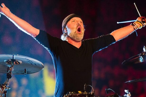 Lars Ulrich / Metallica. Crédito: Reprodução.