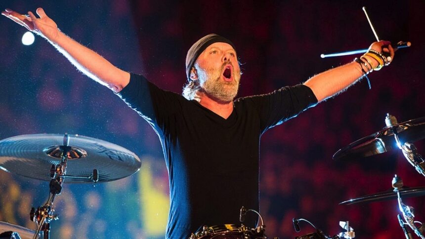 Lars Ulrich / Metallica. Crédito: Reprodução.