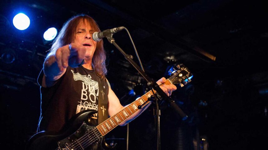 Ross the Boss/Manowar. Crédito: Gonzales Photo/Alamy.