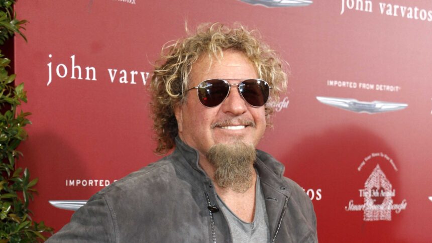 Sammy Hagar. Crédito: Reprodução/Shutterstock.