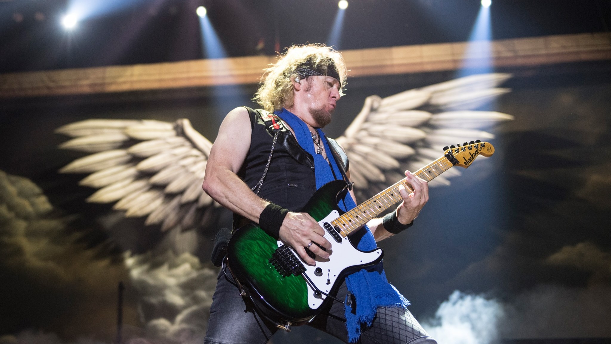 Adrian Smith. Crédito: John McMurtrie.
