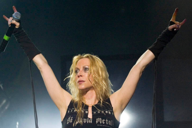 Angela Gossow. Crédito: Alexandre Cardoso.