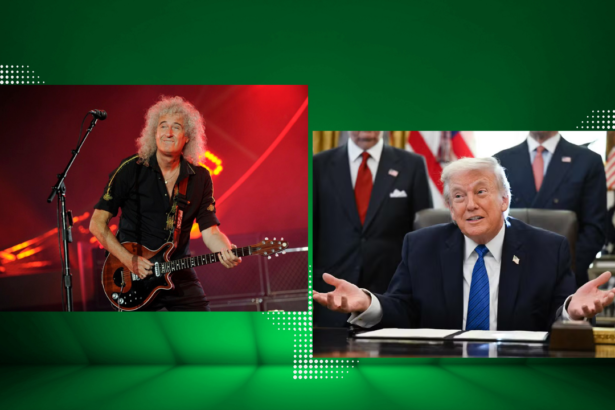 Brian May. Crédito: Reprodução.