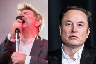 LCD Soundsystem e Elon Musk. Crédito: Tore Sætre / U.S. Air Force / Trevor Cokley.