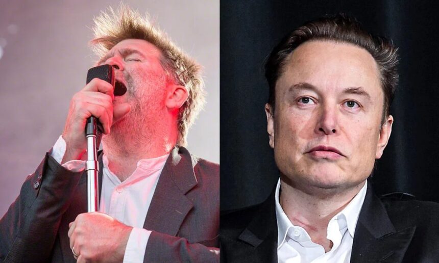 LCD Soundsystem e Elon Musk. Crédito: Tore Sætre / U.S. Air Force / Trevor Cokley.