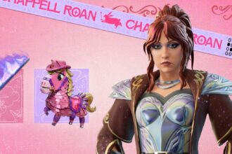 Chappell Roan no 'Fortnite'. Crédito: Epic Games.