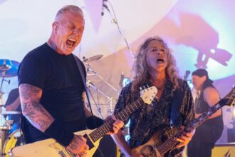 Metallica. Crédito: Kevin Mazur/Getty Images/SiriusXM.