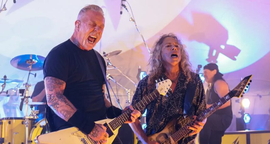 Metallica. Crédito: Kevin Mazur/Getty Images/SiriusXM.