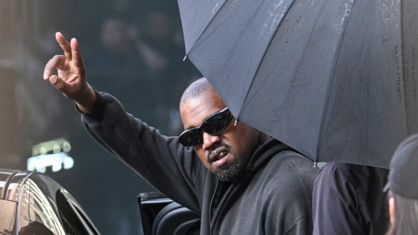 Kanye West. Crédito: Hector RETAMAL/AFP/Getty Images.