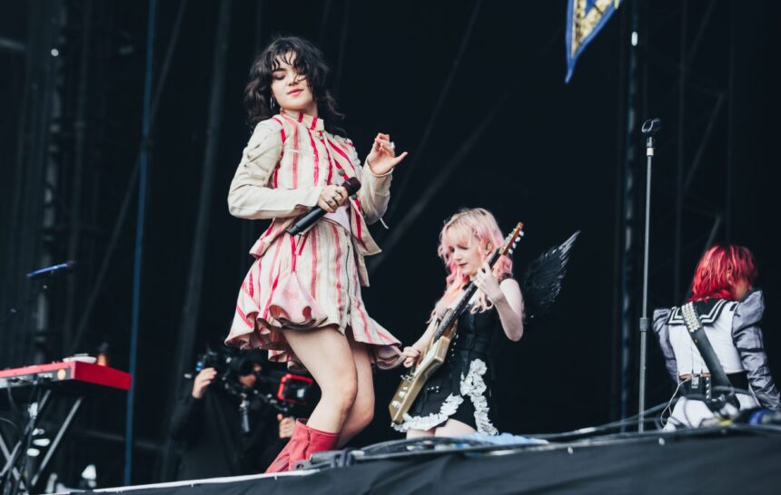 The Last Dinner Party. Crédito: Andy Ford/NME.