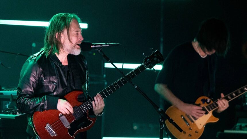 Radiohead. Crédito: Scott Dudelson/Getty Images.
