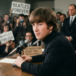 John Lennon. Credito: Imagem gerada por IA.