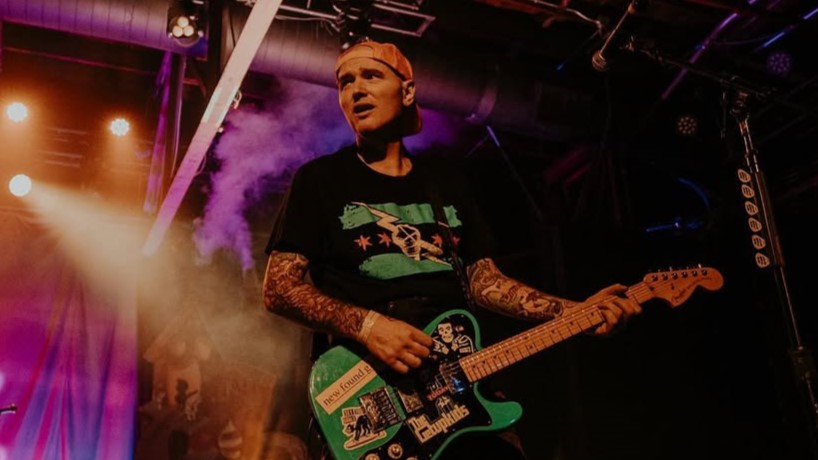 Chad Gilbert - New Found Glory Foto; Reprodução/Instagram