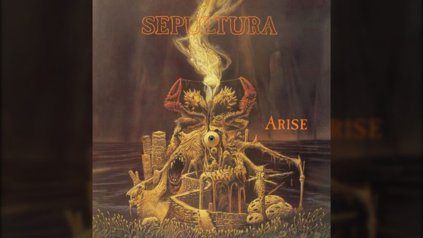 Capa do álbum "Arise" do Sepultura.