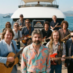 Yacht Rock/Músicos. Imagem criada por IA