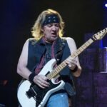 Adrian Smith / Iron Maiden. Crédito: Spencer Kaufman.