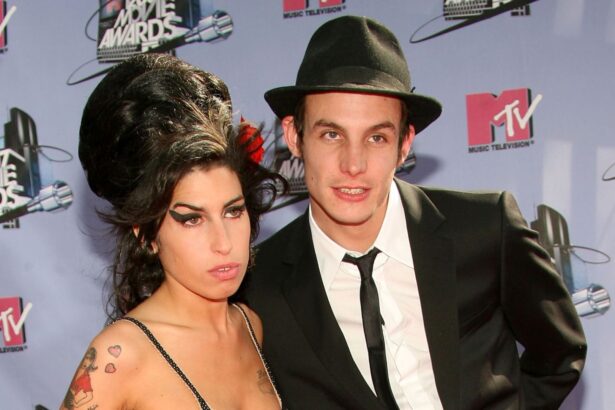 Amy Winehouse e Blake Fielder-Civil. Crédito: Frederick M. Brown/Getty Images