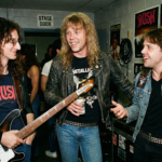 Geddy Lee e Metallica. Crédito: Imagem desenvolvida com IA.