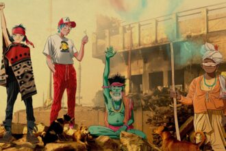 Gorillaz. Crédito: Divulgação.