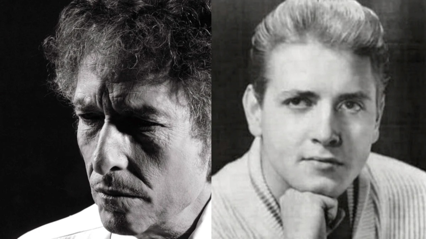 Bob Dylan e Eddie Cochran Foto; Reprodução
