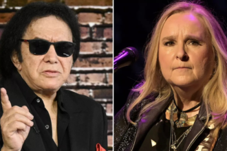 Melissa Etheridge e Gene Simmons Foto: Reprodução