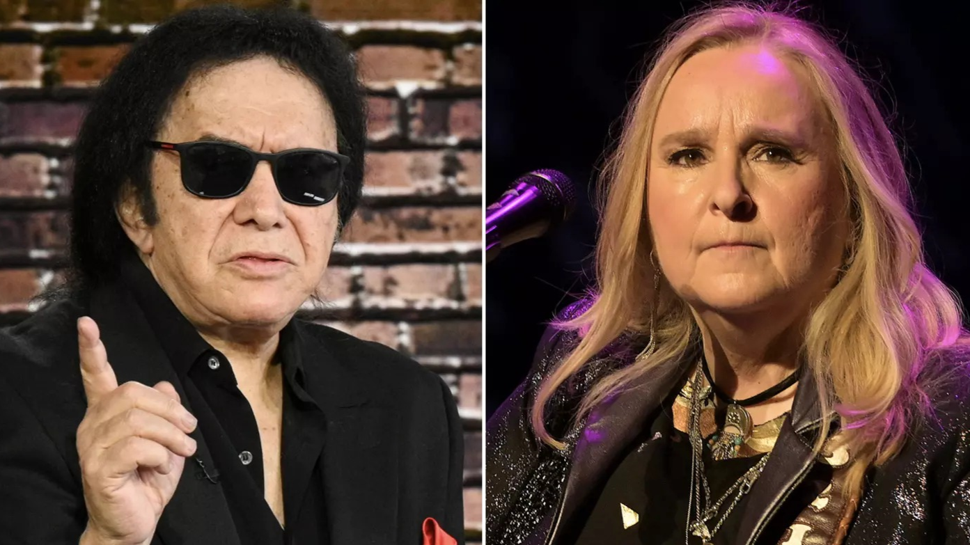 Melissa Etheridge e Gene Simmons Foto: Reprodução