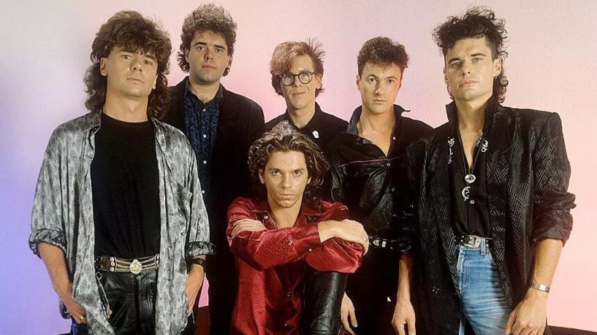 INXS. Crédito: Fryderyk Gabowicz/Getty Images