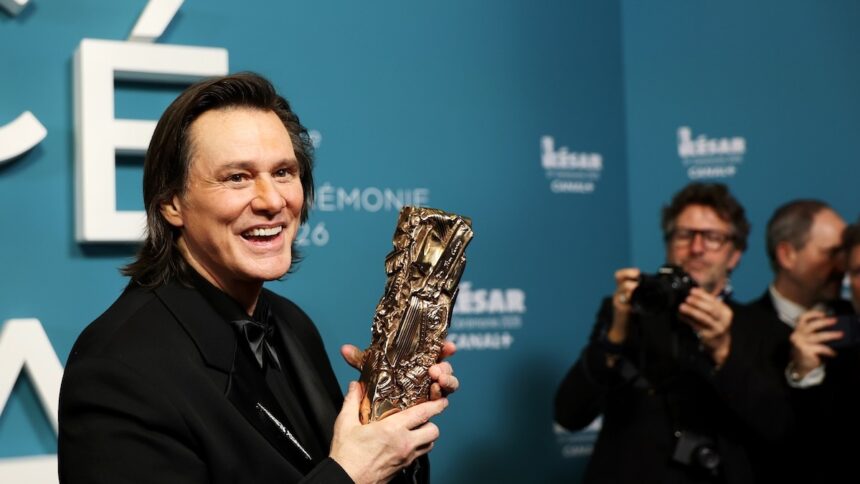 Jim Carrey. Crédito: Aurore Marechal/Getty Images.