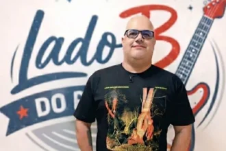 Léo Siqueria do programa Lado B do Rock. Crédito: Divulgação.