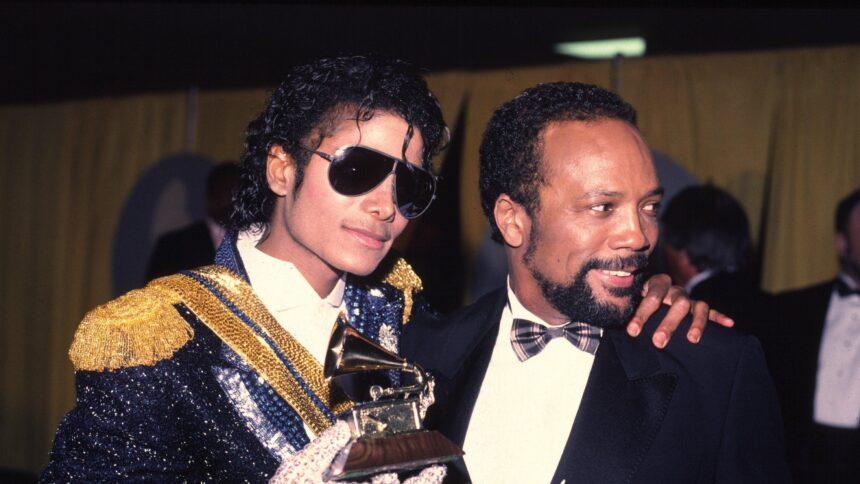 Quincy Jones & Michael Jackson. Crédito: Reprodução.