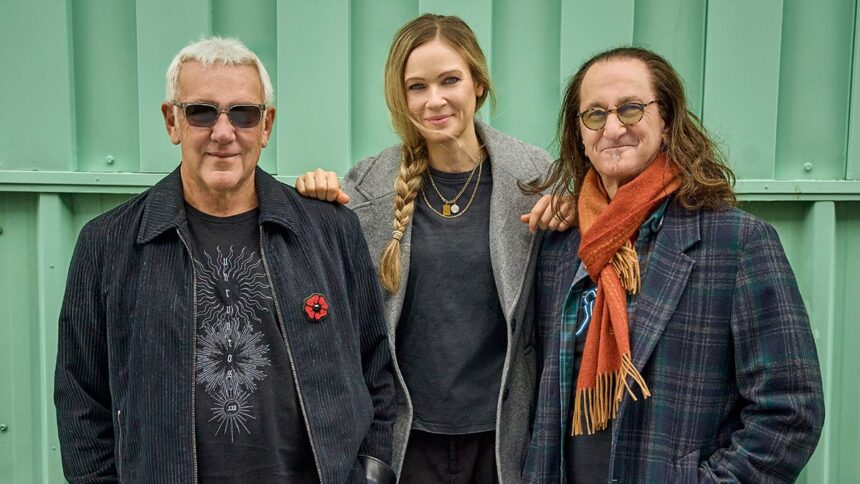 Rush e Anika Nilles. Crédito: Richard Sibbald.