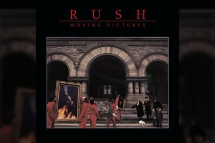Capa do álbum Moving Pictures do Rush. Crédito: Disconecta.