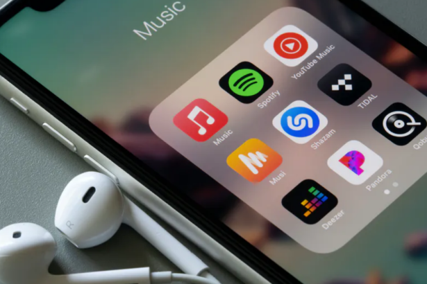 Streamings de música. Crédito: Reprodução