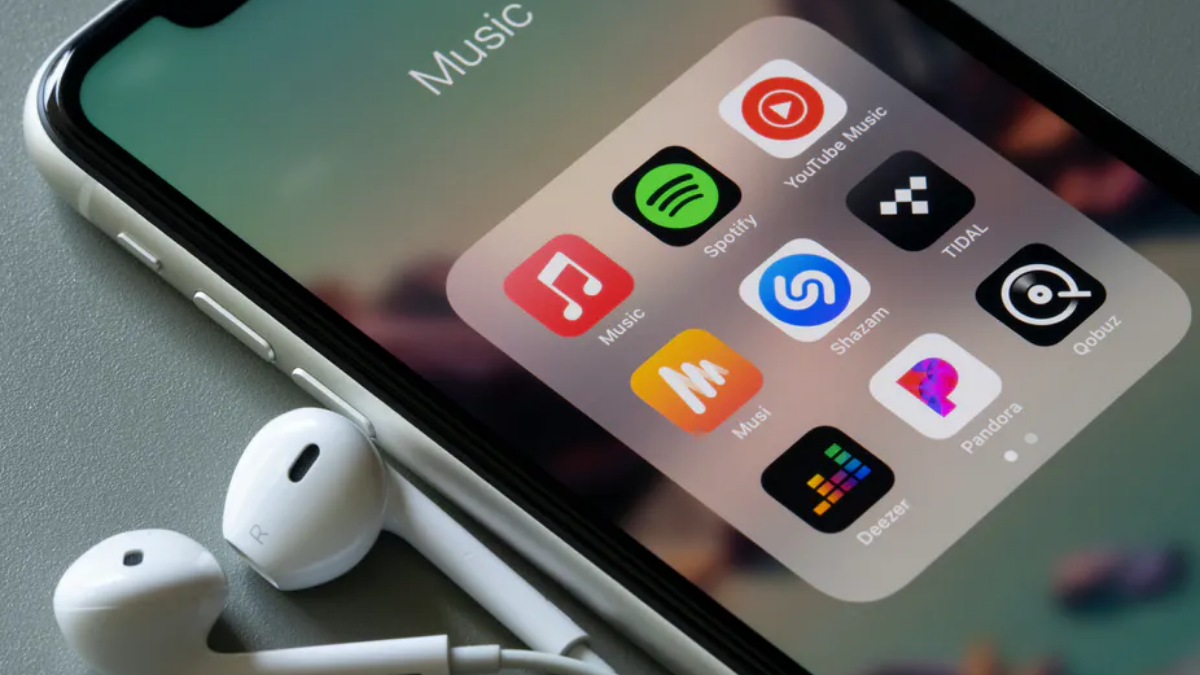 Streamings de música. Crédito: Reprodução