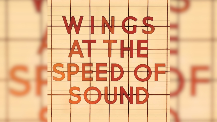Wings at the Speed of Sound