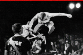 Banner Youth of Today South American Tour.