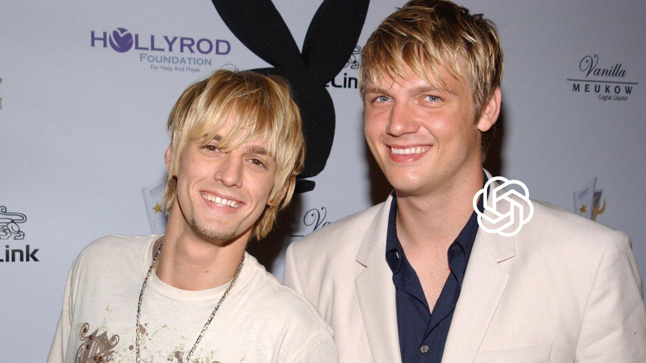 Aaron e Nick Carter. Crédito: Reprodução