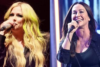 Avril Lavigne. and Alanis Morissette (Theo Wargo/Getty Images; Gilbert Flores/Penske Media via Getty Images)