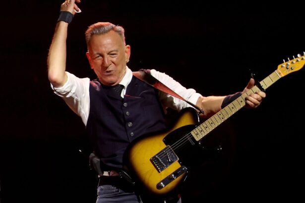 Bruce Springsteen. on the 'Land of Hope and Dreams' tour, 2026. Jane Tyska/Getty