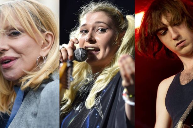 Courtney Love. Baby Queen and Geese's Cameron Winter Edward Berthelot/Getty Images/Jason Bollenbacher/Getty Images/Scott Dudelson/Getty for Coachella