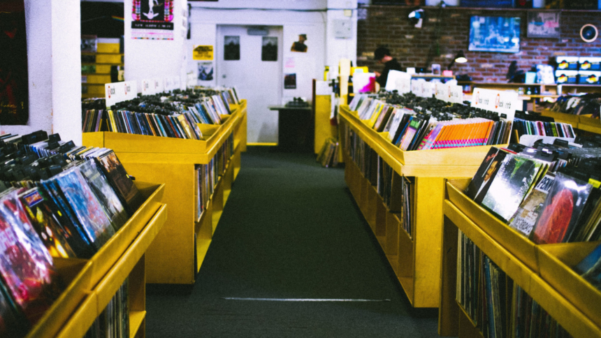 Discos de Vinil. Crédito: StockSnap/Pixabay