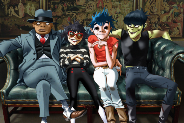 Gorillaz. Crédito: Jamie Hewlett/Warner Music