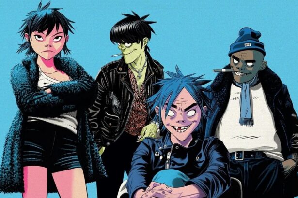 Gorillaz. Crédito: Reprodução Facebook